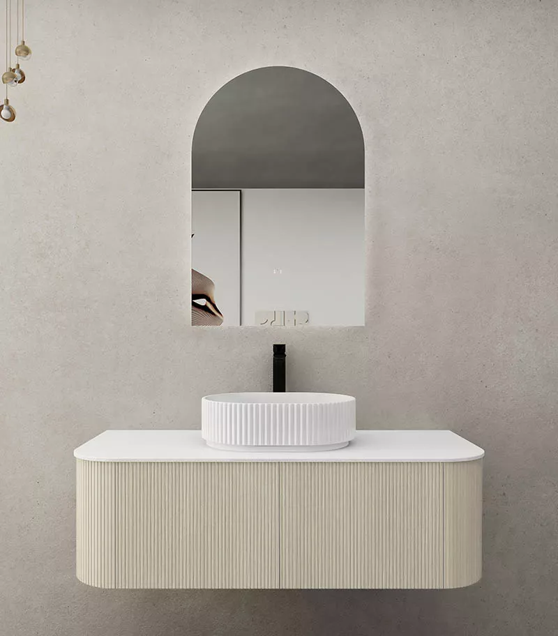 CETO Bronte 1184mm Coastal Oak Wall Hung Vanity Cabinet