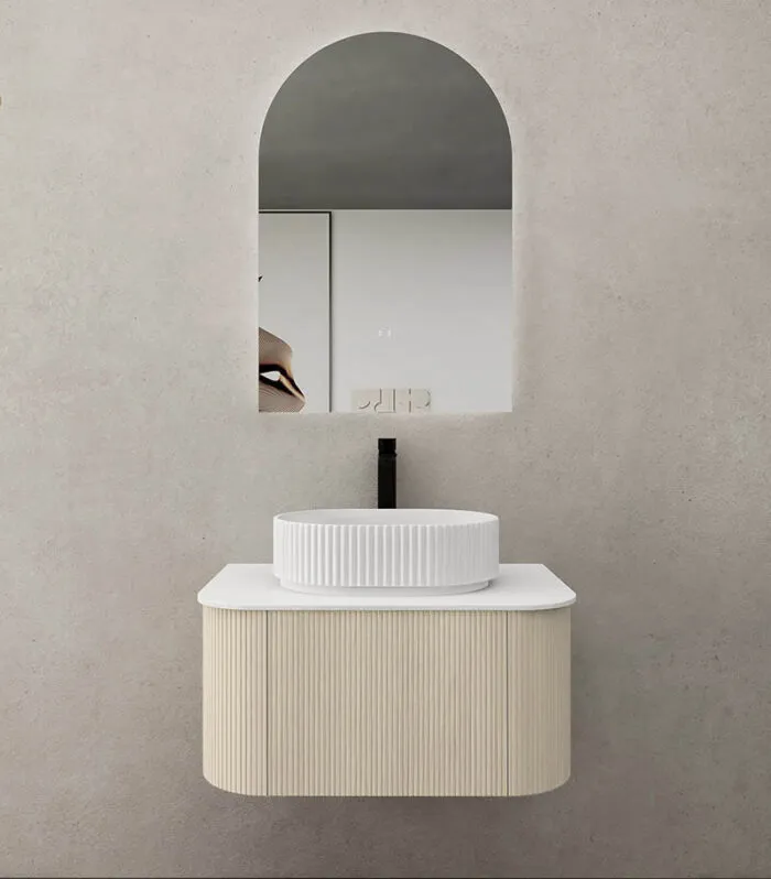 CETO Bronte 740mm Coastal Oak Wall Hung Vanity Cabinet