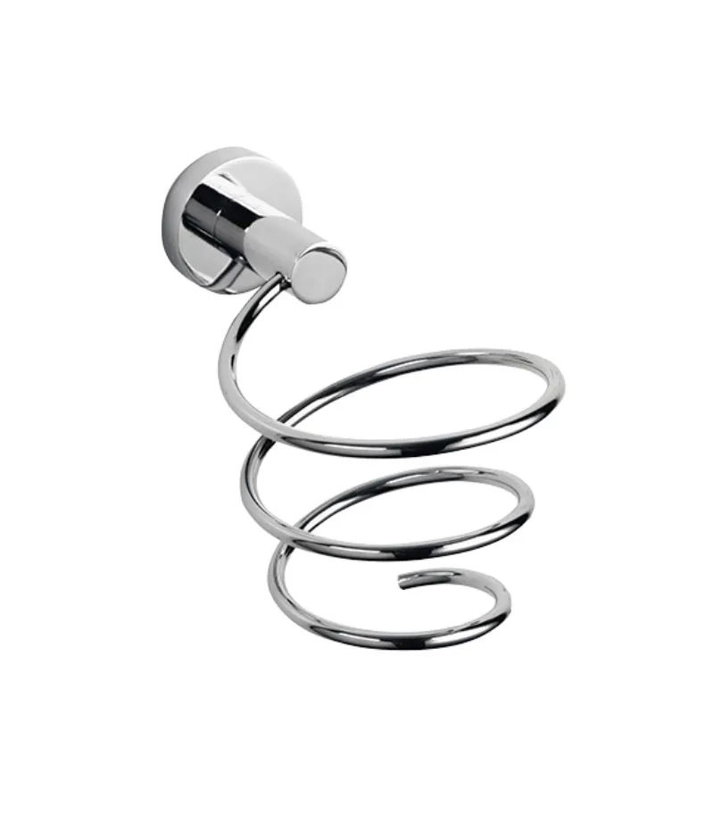 Loui Hair Dryer Holder - Chrome