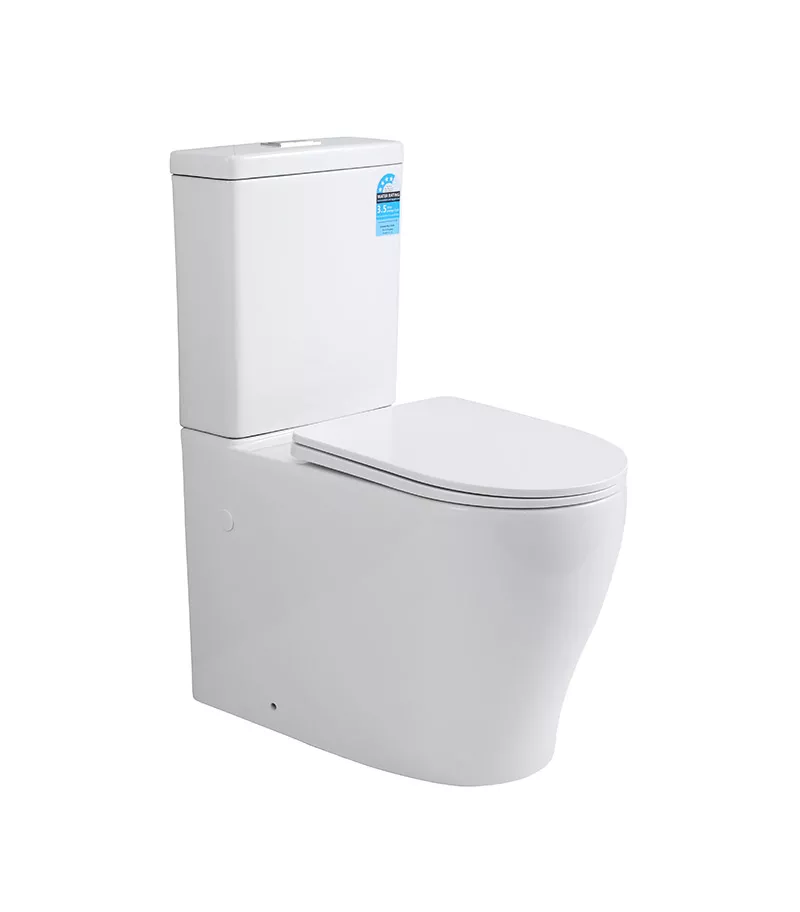 Reno 028 Rimless & Tornado Wall Faced Universal Toilet Suite