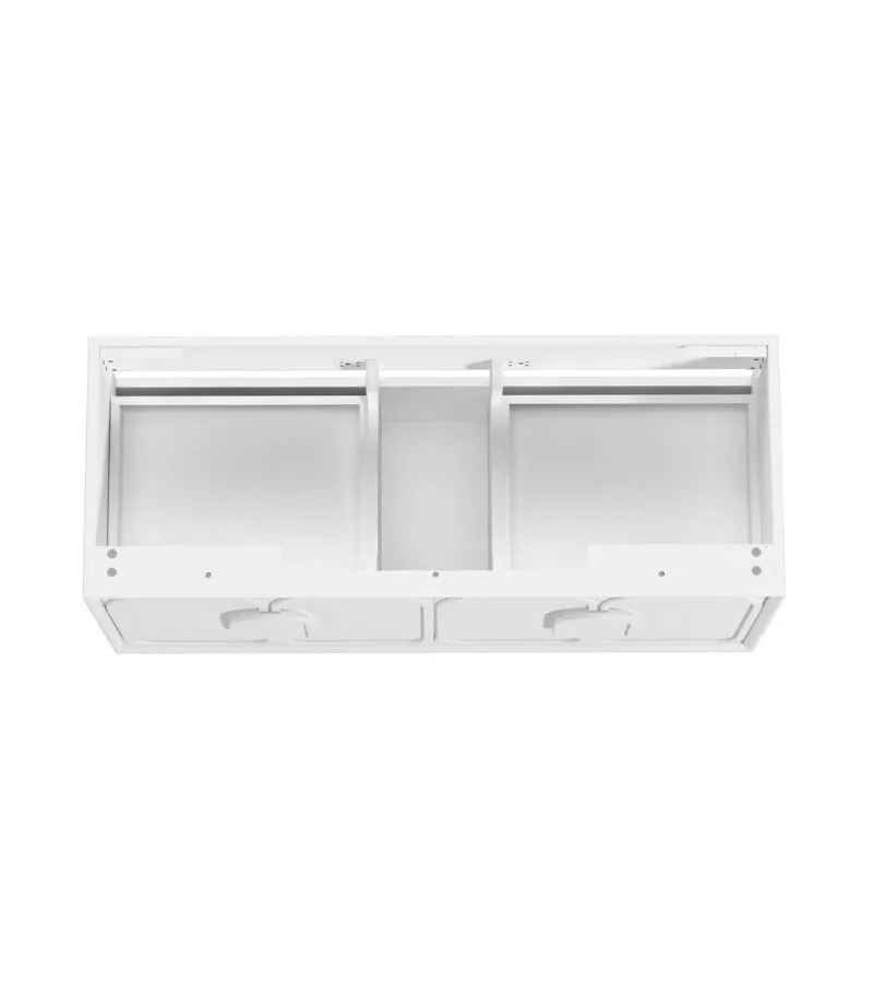 Laguna 1200mm Single Bowl Wall Hung Vanity – Matte White | Interior