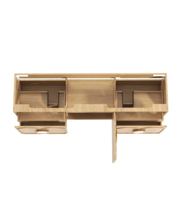 Laguna 1800mm Double Bowl Wall Hung Vanity – Woodland Oak | Interior