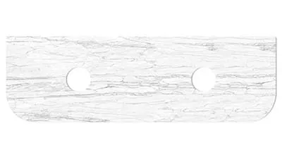 Bondi Natural Oak 600mm Plywood Wall Hung Vanity STBO64CA 130 01 Bondi stone top - Natural carrara marble 1800mm wide