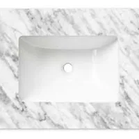 Natural Carrara With Undermount Basin