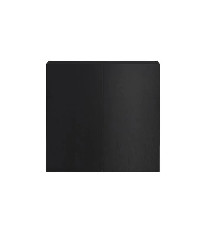 Bondi Laundry Wall Cabinet 632mm - Black Oak