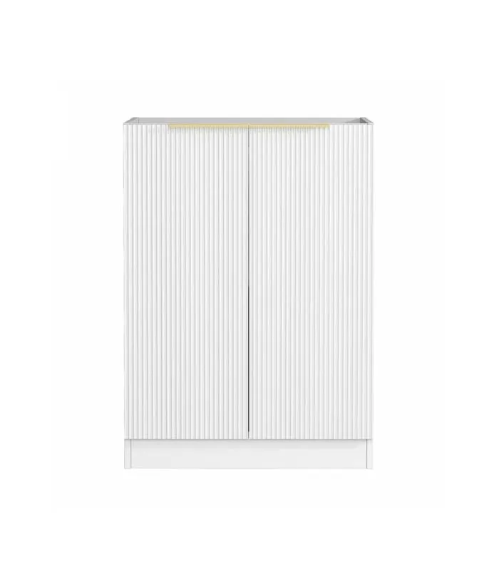 Bondi Laundry Base Cabinet 630mm - Matt White fron view