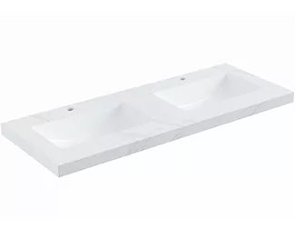 Sintered Stone Top Double 1200mm with Tap Hole