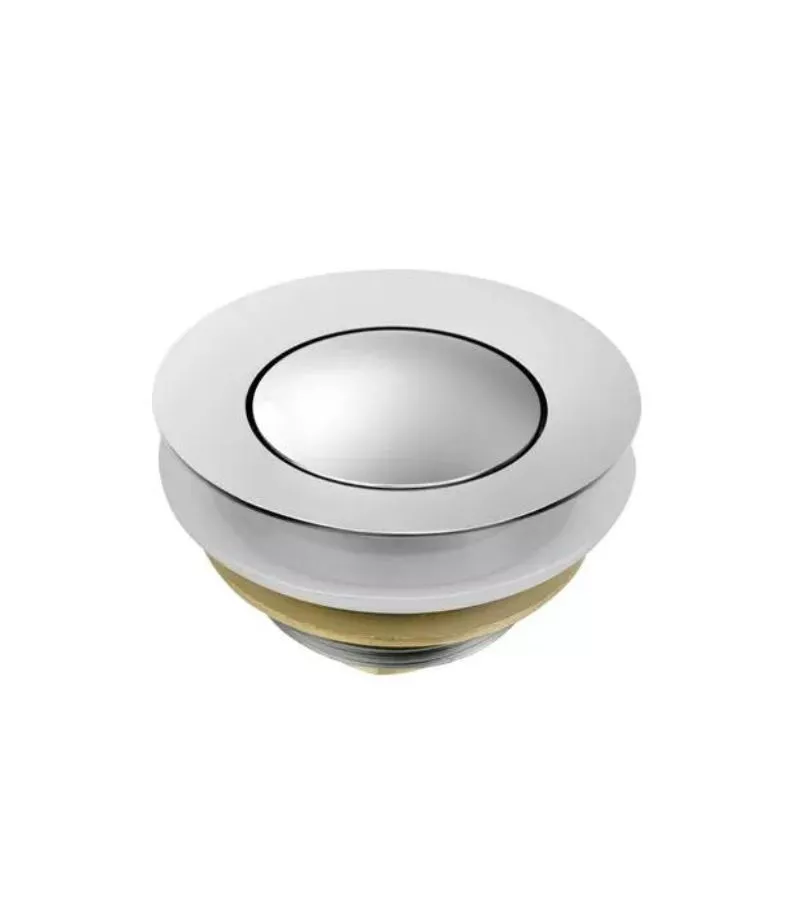40mm Non Overflow Pop Up Bath Waste - Chrome