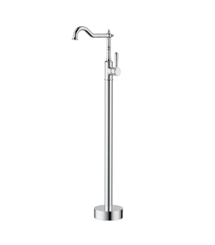IKON Clasico Freestanding Bath Mixer - Chrome