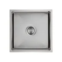 Cora 440x440x198mm Stainless Steel Single Bowl Sink Cora 440x440x198mm Stainless Steel Single Bowl Sink