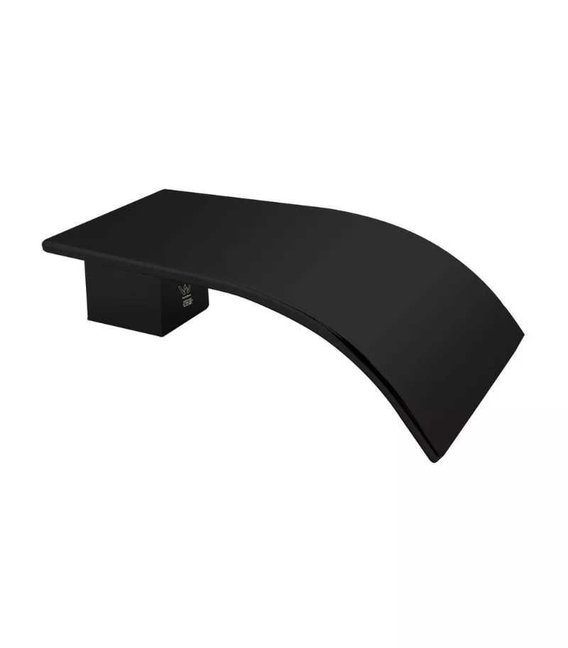 Waterfall Bathtub/Basin Wall Spout - Black