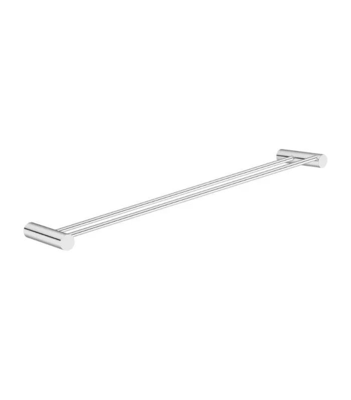 Lucid Pin 600mm Double Towel Rail - Chrome
