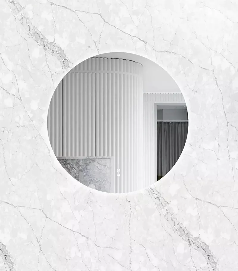 Bondi 800mm x 800mm Round LED Mirror