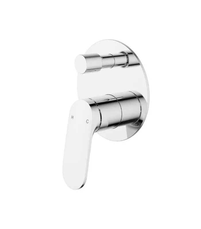 IKON Sulu II Wall Mixer with Diverter Chrome