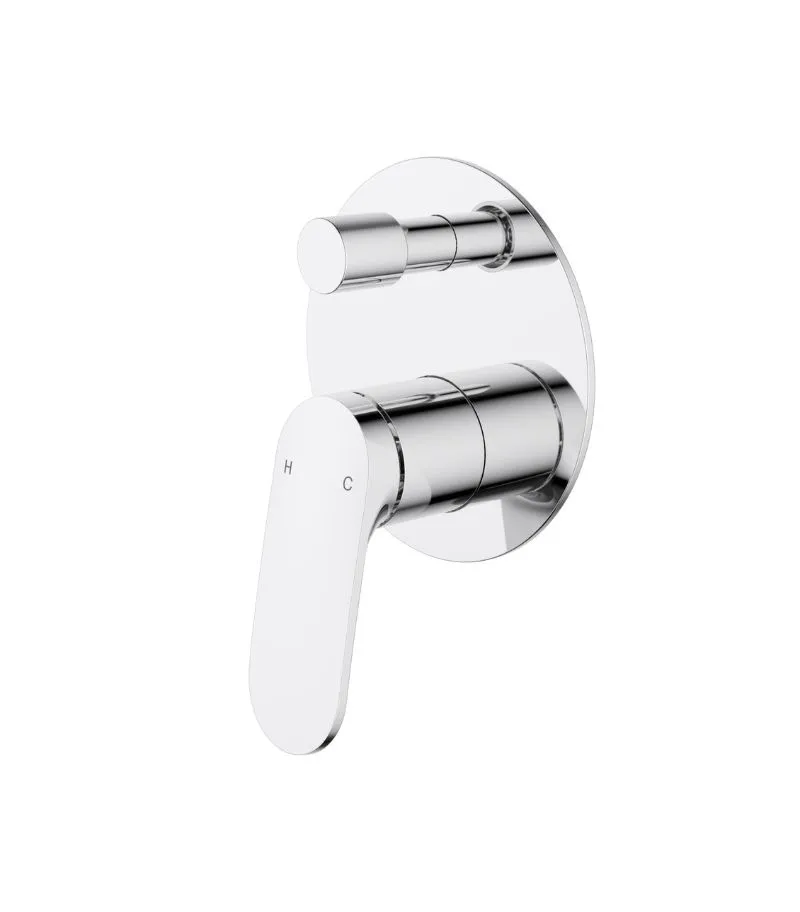 IKON Sulu II Wall Mixer with Diverter Chrome