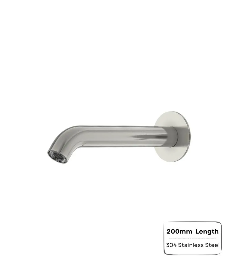 Amoza Basin or Bath Spout - Brushed Nickel