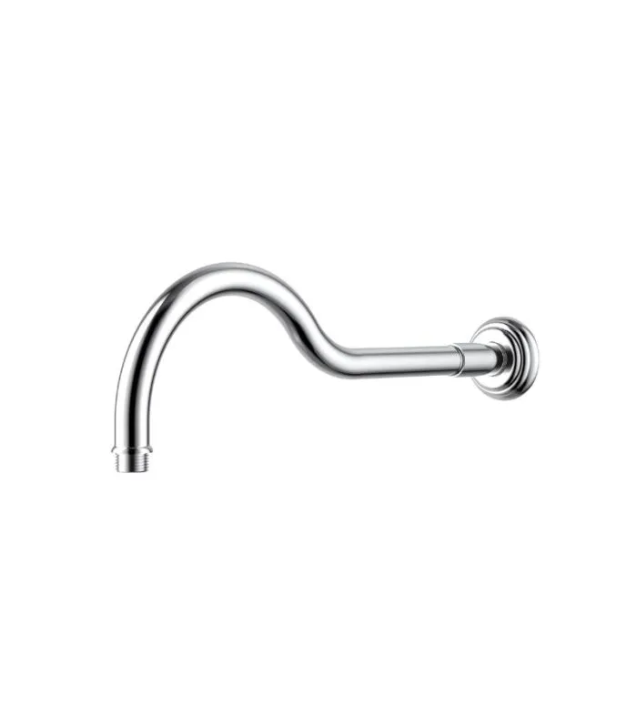 Clasico Horizontal Shower Arm - Chrome