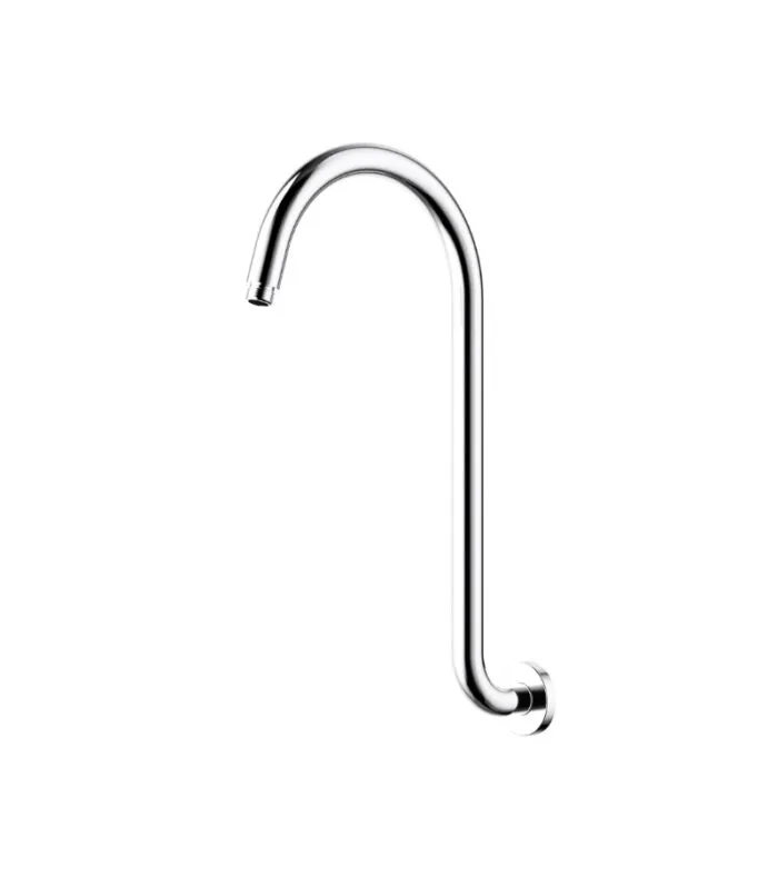 Clasico High-Rise Gooseneck Shower Arm - Chrome