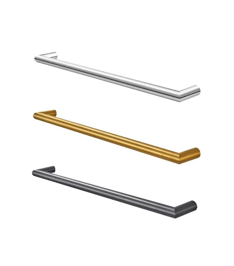 Aqua Horizontal Single Bar Heated Towel Rail