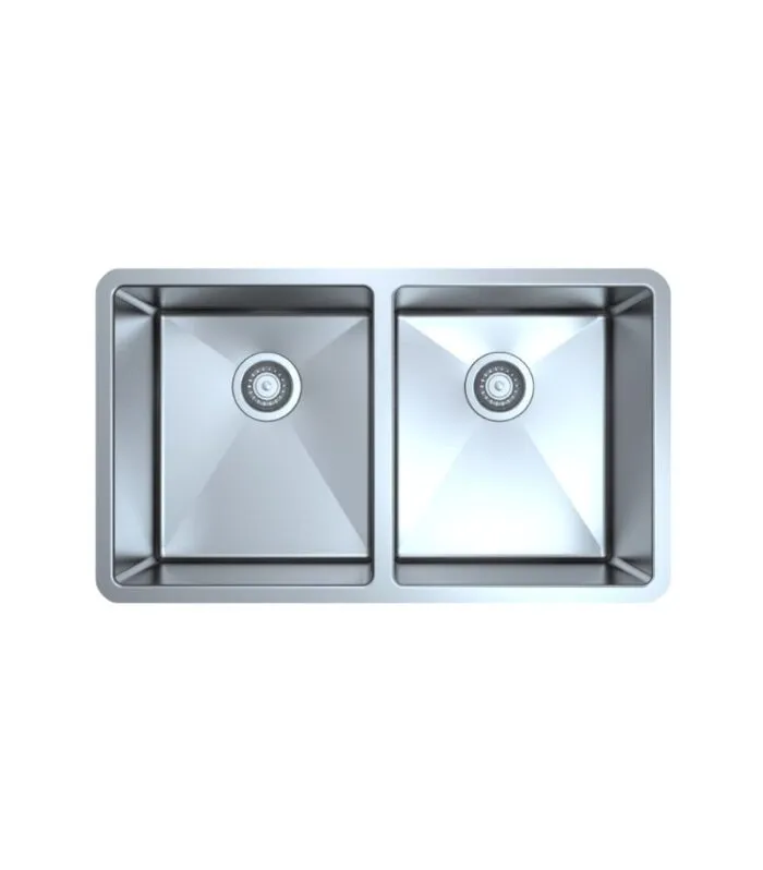 Otus 808x470x229mm Stainless Steel Double Bowl Sink