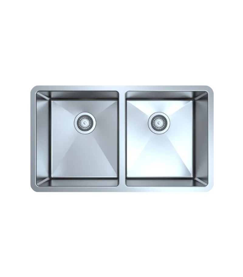 Otus 808x470x229mm Stainless Steel Double Bowl Sink