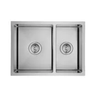 Eden 590x440x198mm Stainless Steel 1&1/2 Bowl Sink Eden 590x440x198mm Stainless Steel 1&1/2 Bowl Sink