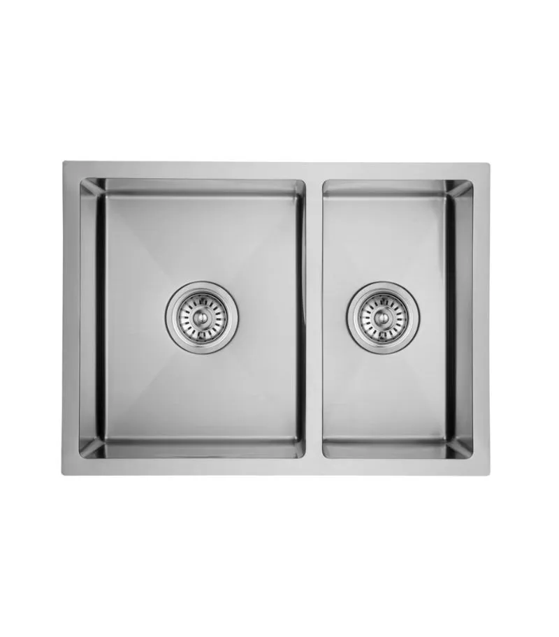 Eden 590x440x198mm Stainless Steel 1&1/2 Bowl Sink