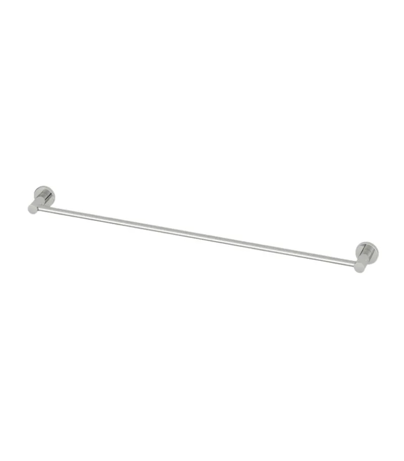 Amoza SST 800mm Single Towel Rail - Cut to Size - Brushed Stainless Steel