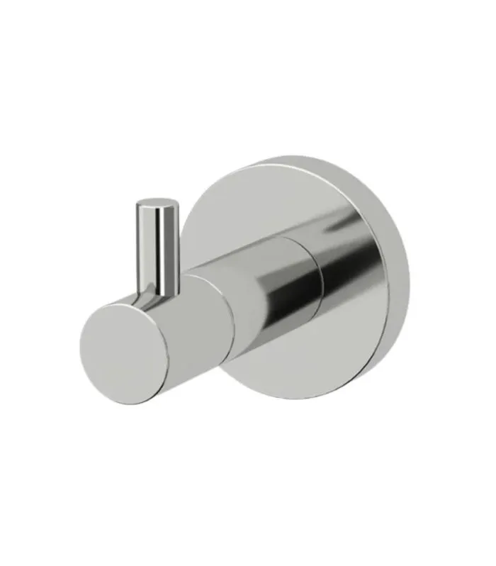 Amoza SST Pin Lever Single Robe Hook - Brushed Stainless Steel