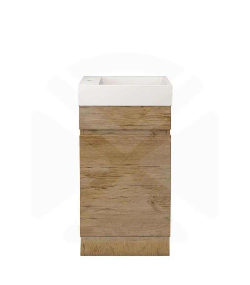 Camden Ensuite Floorstanding Vanity with Kickboard - Prime Oak