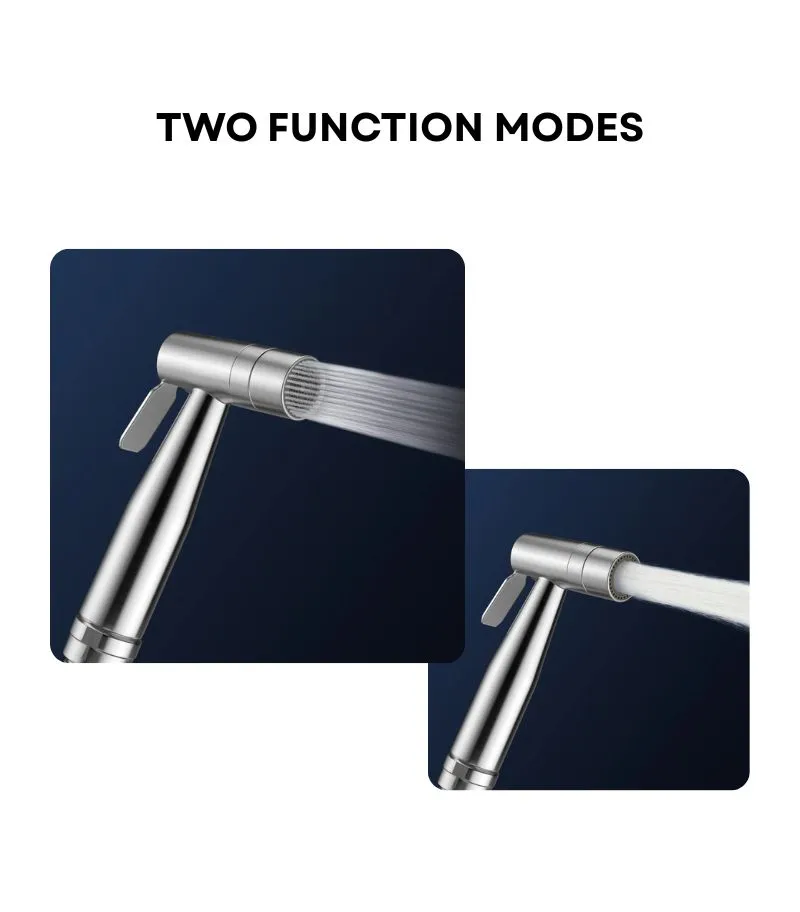Amoza Stainless Steel Bidet Trigger Spray - Two Spray Modes