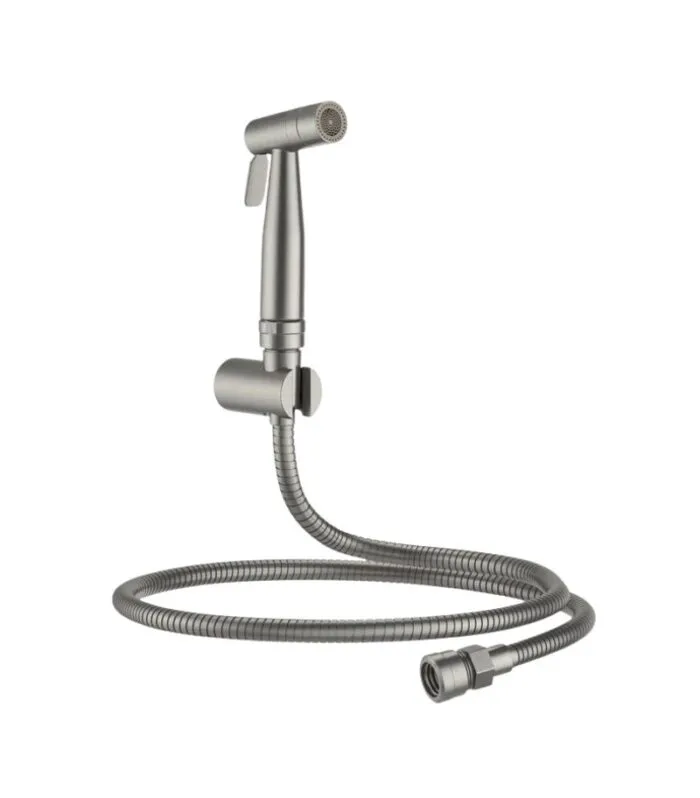 Amoza Stainless Steel Bidet Trigger Spray - Brushed Stainless Steel