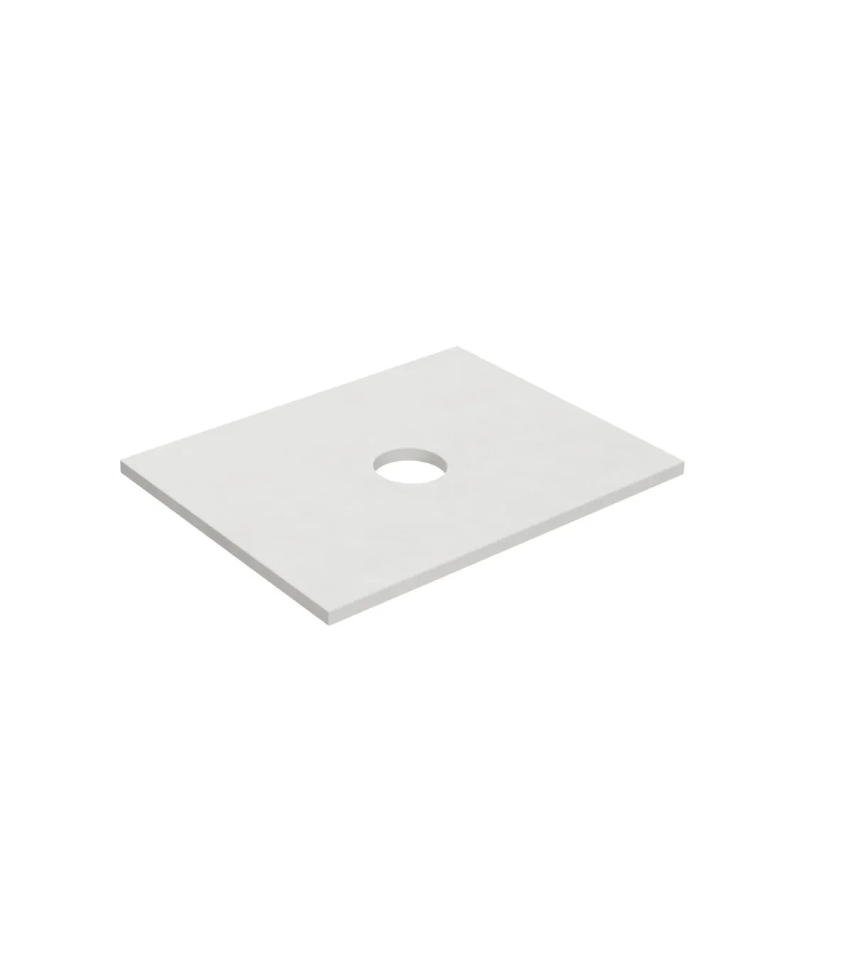 Lukka 600mm Quartz Stone Vanity Top – Above Counter | Blanco White