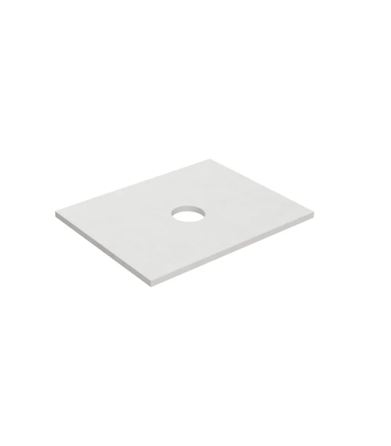 Lukka 600mm Quartz Stone Vanity Top – Above Counter | Blanco White