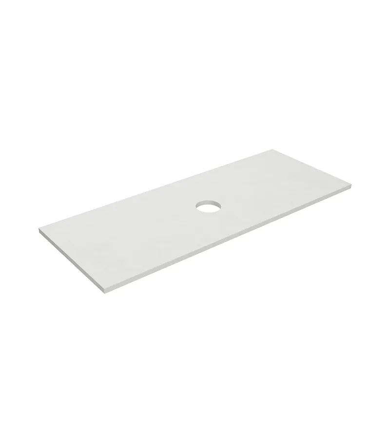 Lukka 1200mm Single Bowl Quartz Stone Vanity Top – Above Counter | Blanco White