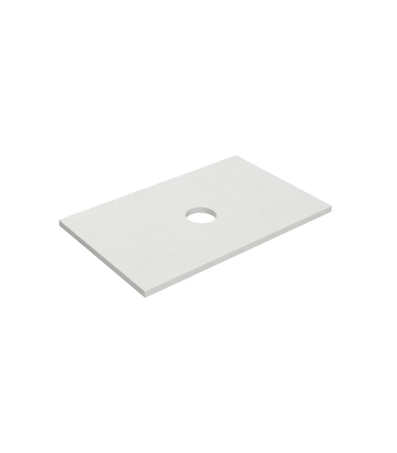 Lukka 750mm Quartz Stone Vanity Top – Above Counter | Blanco White