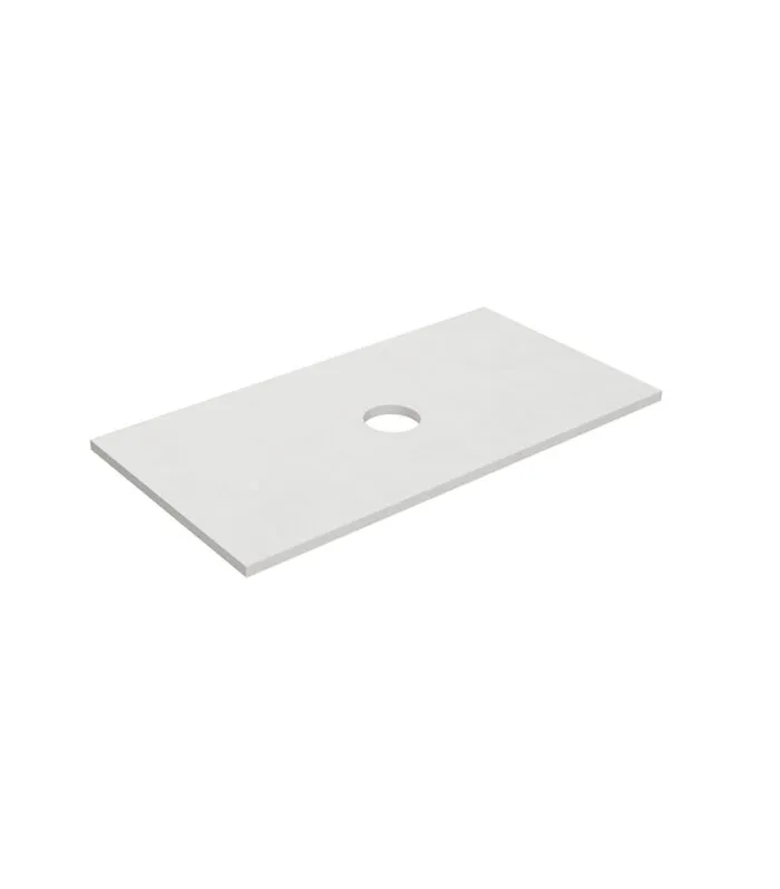 Lukka 750mm Quartz Stone Vanity Top – Above Counter | Blanco White