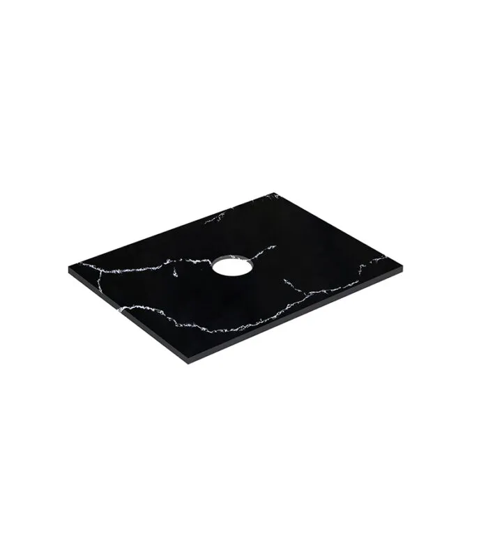 Lukka 750mm Quartz Stone Vanity Top – Above Counter | Calacatta Night