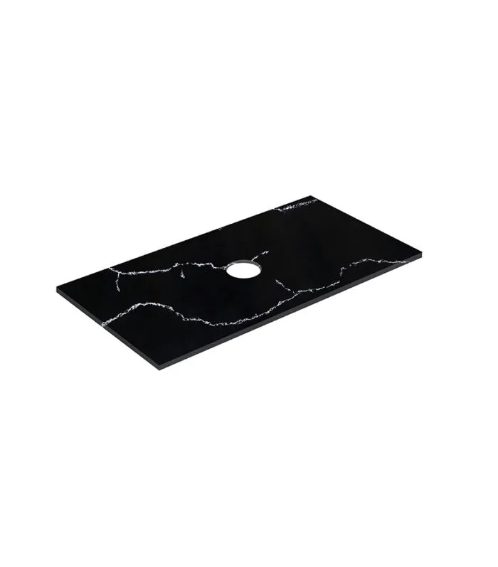 Lukka 750mm Quartz Stone Vanity Top – Above Counter | Calacatta Night