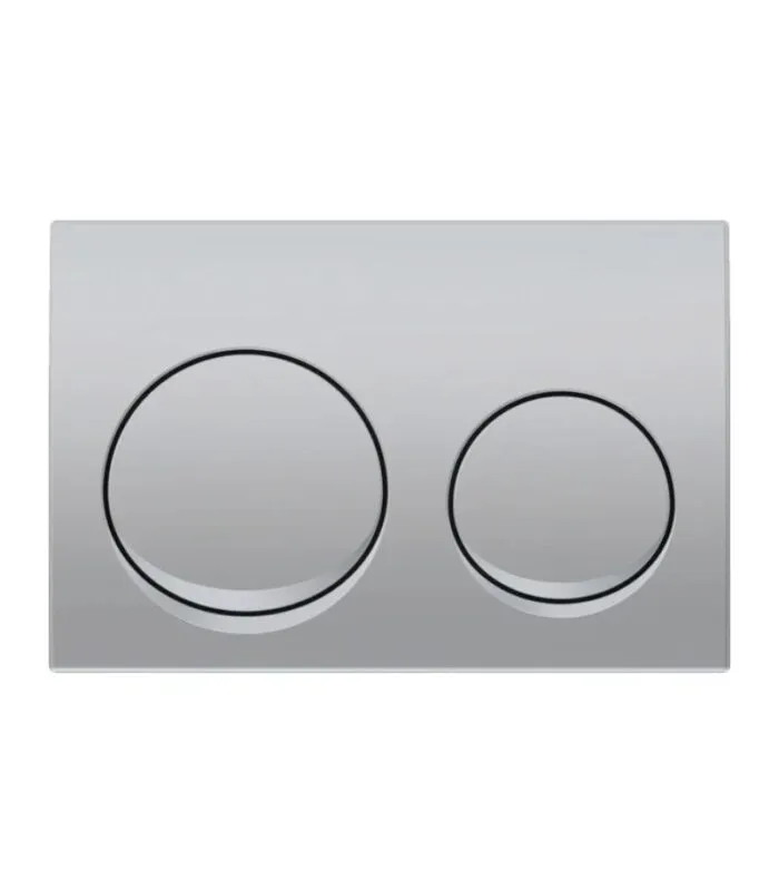 Geberit Dual Flush Push Plate – Alpha20 | Matte Chrome