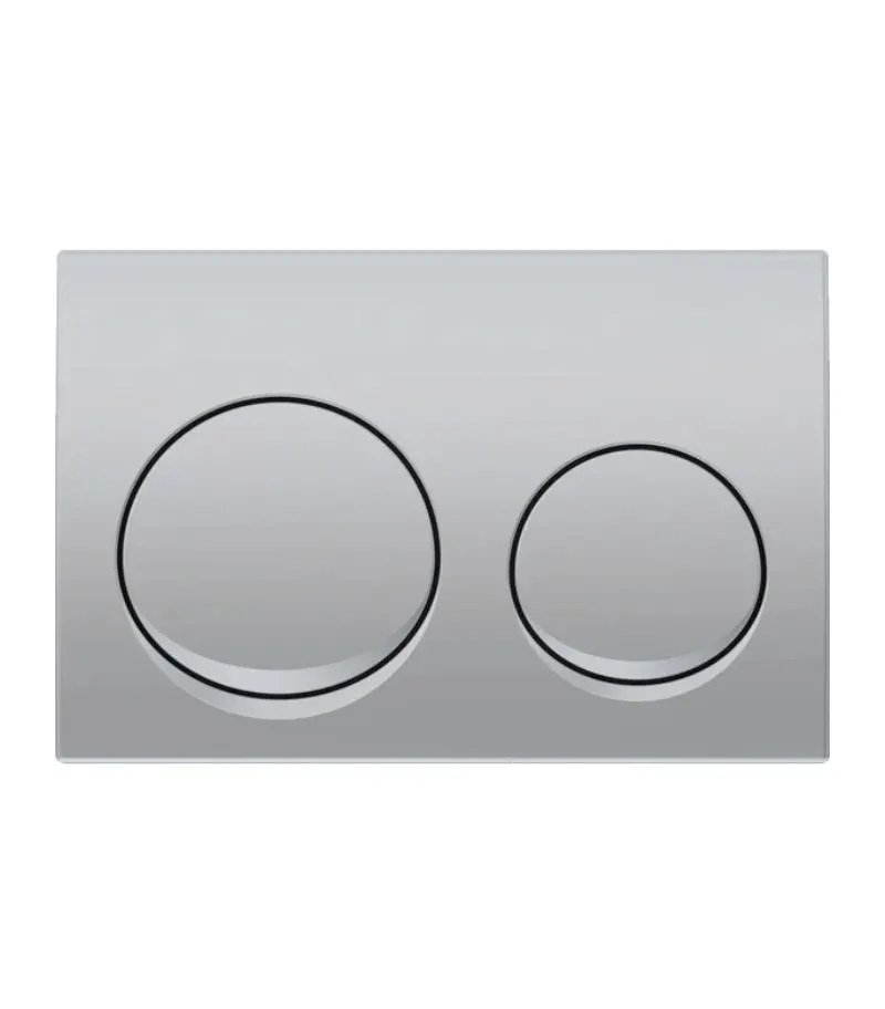 Geberit Dual Flush Push Plate – Alpha20 | Matte Chrome