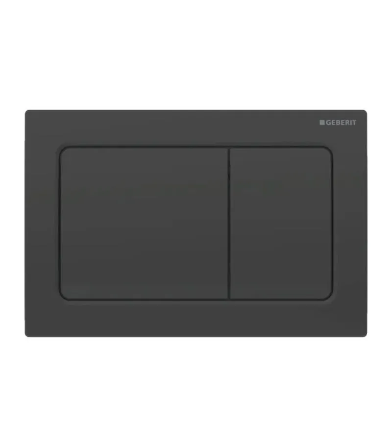 Geberit Dual Flush Push Plate – Alpha30MB | Matte Black