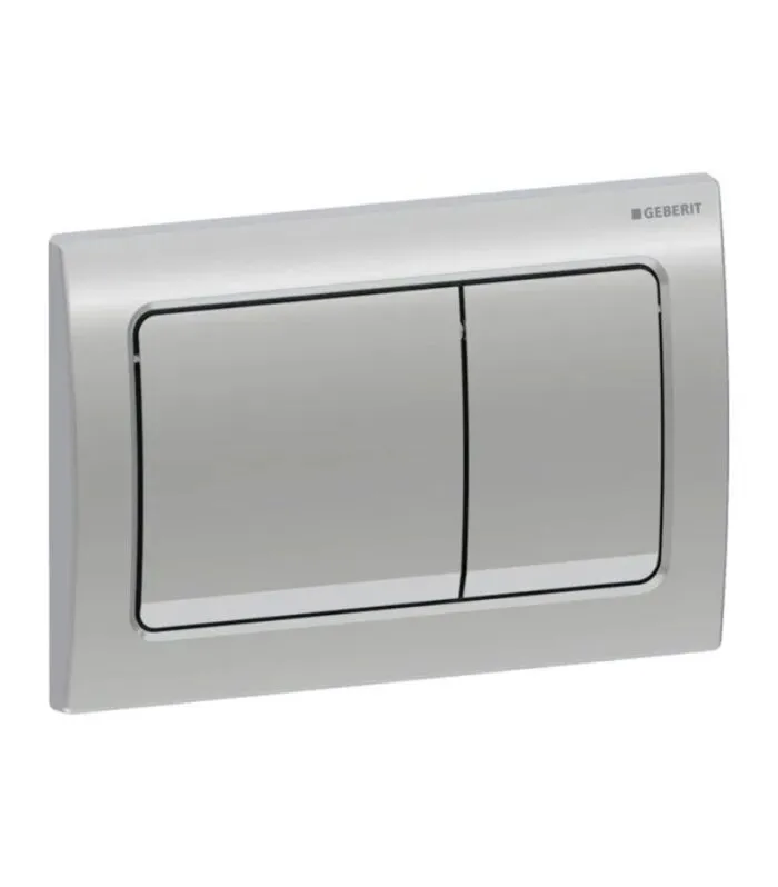Geberit Dual Flush Push Plate – Alpha30 | Chrome - Side View