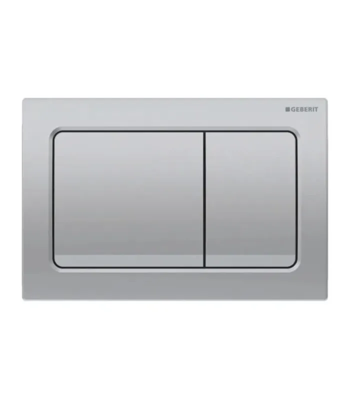 Geberit Dual Flush Push Plate – Alpha30MC | Matte Chrome