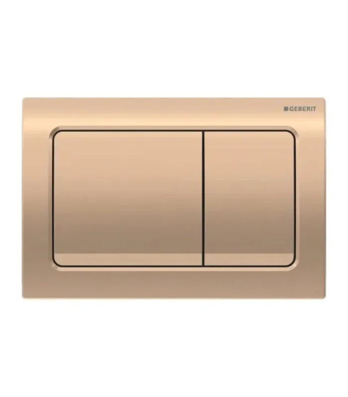 Geberit Dual Flush Push Plate – Alpha30RG | Red Gold
