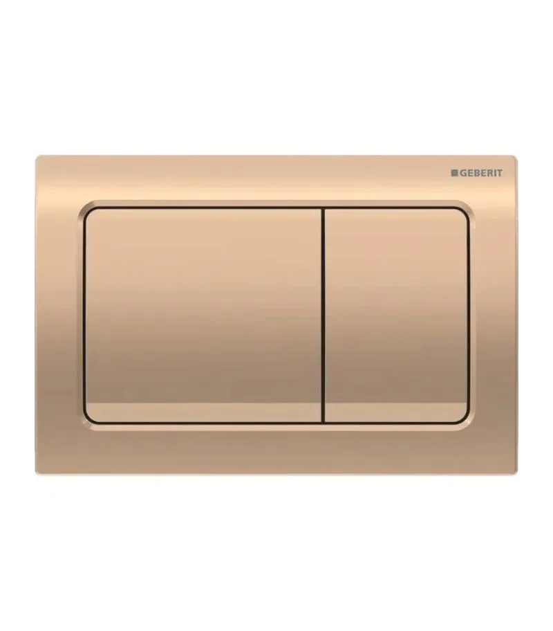 Geberit Dual Flush Push Plate – Alpha30RG | Red Gold