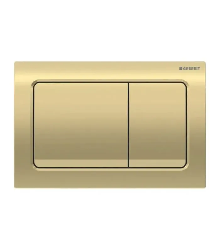 Geberit Dual Flush Push Plate – Alpha30BG | Brass