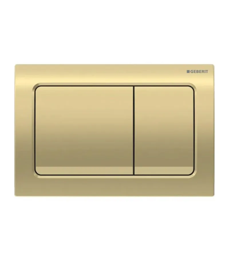 Geberit Dual Flush Push Plate – Alpha30BG | Brass
