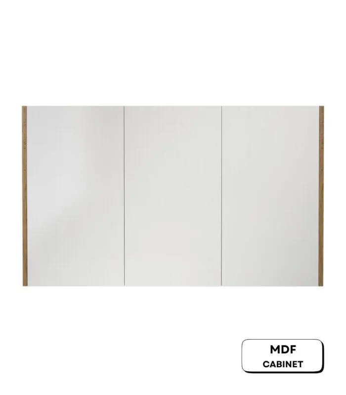 Camden 1200mm Shaving Cabinet - Prime Oak