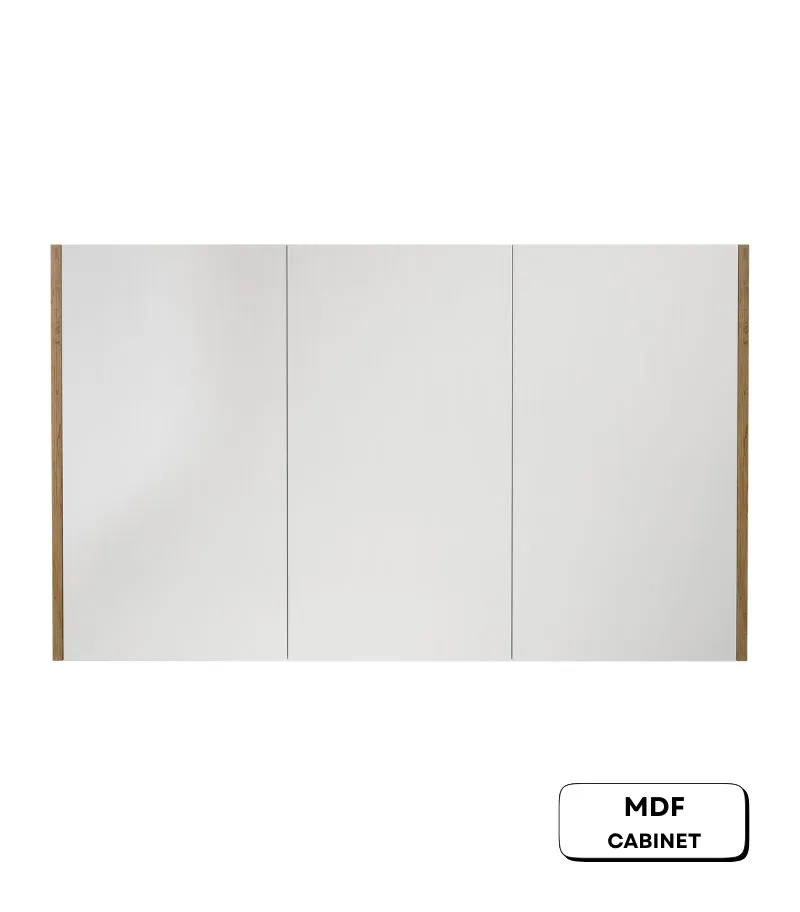 Camden 1200mm Shaving Cabinet - Prime Oak